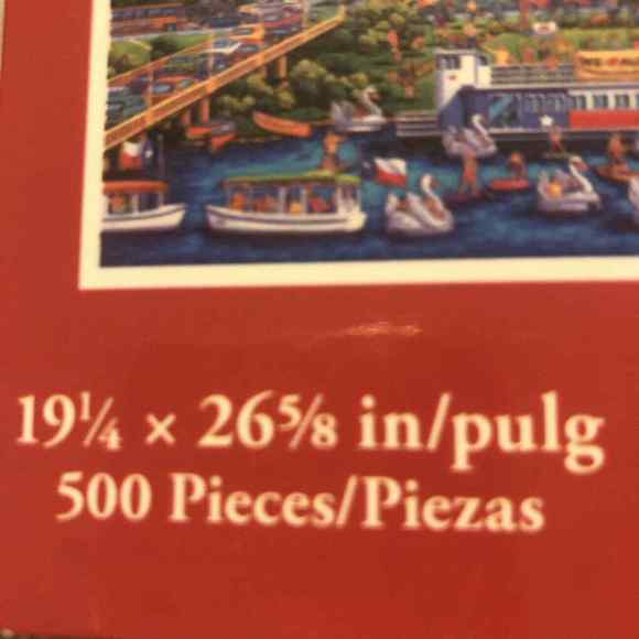 NEW! Dowdle “Best of Texas” 500 Piece Puzzle - Picture 2 of 2